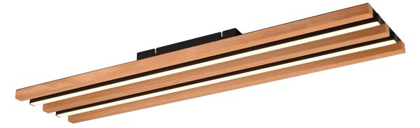 Φωτιστικό Οροφής Trio Lighting FONTANA 648917532 Μαύρο Ματ (Black Mat) 3000K