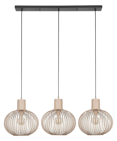 Φωτιστικό Κρεμαστό Trio Lighting GILA 365700366 Μπεζ της άμμου (Beige Sandy)