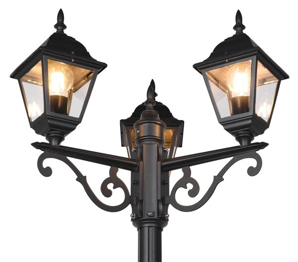 Φωτιστικό Κολόνα/Κολωνάκι Trio Lighting LIVENZA 405760332 Μαύρο Ματ (Black Mat)