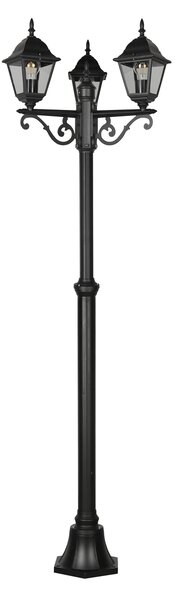 Φωτιστικό Κολόνα/Κολωνάκι Trio Lighting LIVENZA 405760332 Μαύρο Ματ (Black Mat)