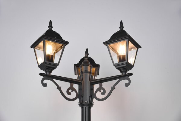 Φωτιστικό Κολόνα/Κολωνάκι Trio Lighting LIVENZA 405760332 Μαύρο Ματ (Black Mat)