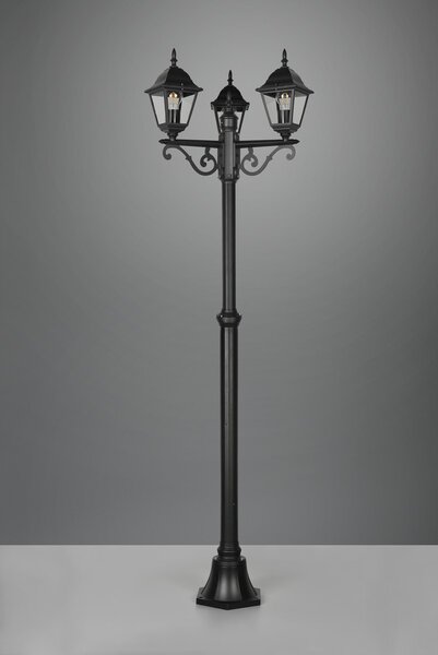 Φωτιστικό Κολόνα/Κολωνάκι Trio Lighting LIVENZA 405760332 Μαύρο Ματ (Black Mat)