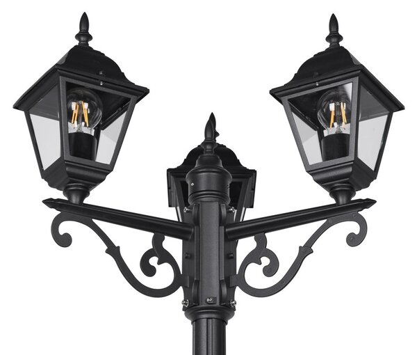 Φωτιστικό Κολόνα/Κολωνάκι Trio Lighting LIVENZA 405760332 Μαύρο Ματ (Black Mat)