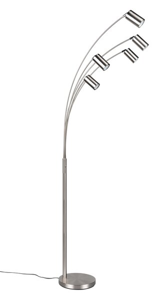 Φωτιστικό Επιδαπέδιο Trio Lighting MARLEY 412400507 Νίκελ ματ (Nickel Mat- Satin)