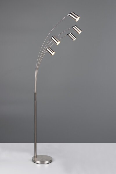 Φωτιστικό Επιδαπέδιο Trio Lighting MARLEY 412400507 Νίκελ ματ (Nickel Mat- Satin)