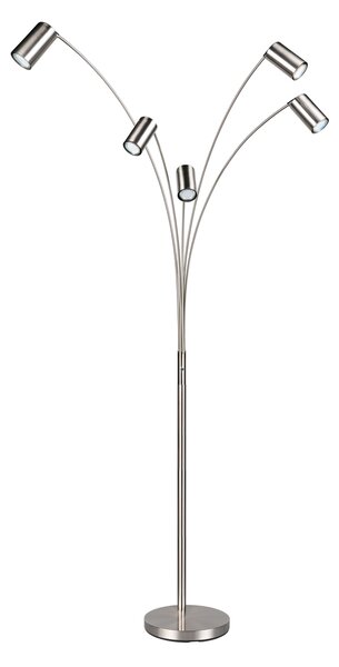 Φωτιστικό Επιδαπέδιο Trio Lighting MARLEY 412400507 Νίκελ ματ (Nickel Mat- Satin)