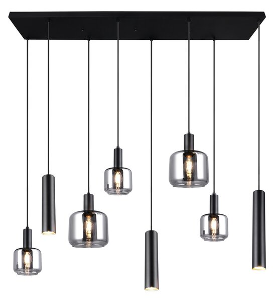 Φωτιστικό Κρεμαστό Trio Lighting MATARO 364100832 Μαύρο Ματ (Black Mat)