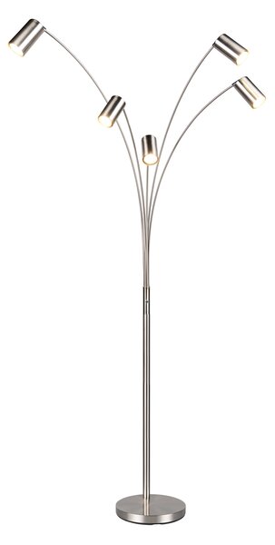 Φωτιστικό Επιδαπέδιο Trio Lighting MARLEY 412400507 Νίκελ ματ (Nickel Mat- Satin)
