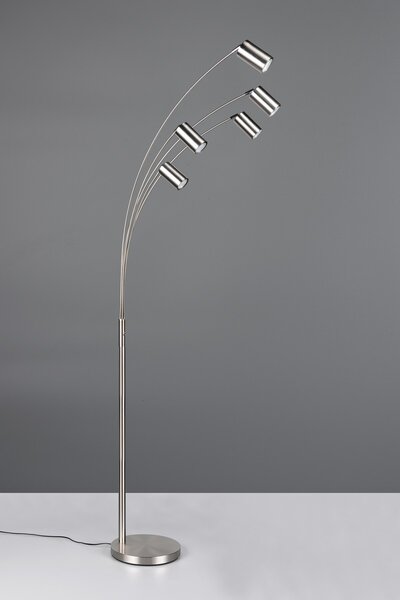Φωτιστικό Επιδαπέδιο Trio Lighting MARLEY 412400507 Νίκελ ματ (Nickel Mat- Satin)