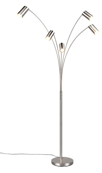 Φωτιστικό Επιδαπέδιο Trio Lighting MARLEY 412400507 Νίκελ ματ (Nickel Mat- Satin)