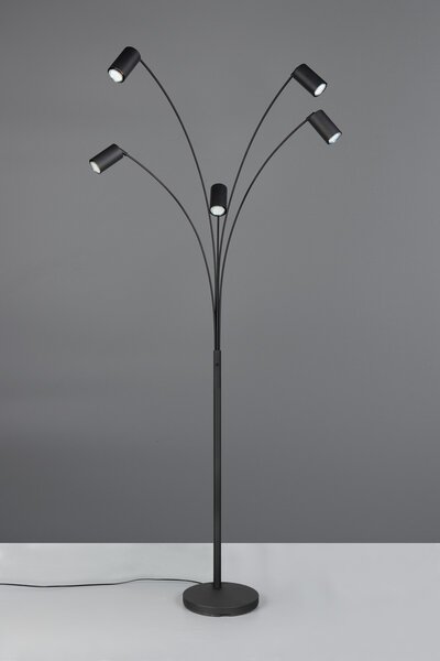 Φωτιστικό Επιδαπέδιο Trio Lighting MARLEY 412400532 Μαύρο Ματ (Black Mat)