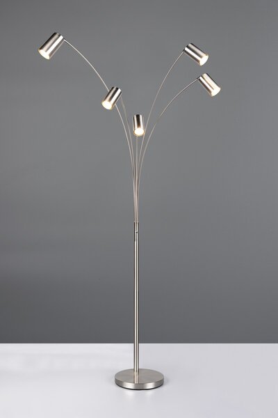Φωτιστικό Επιδαπέδιο Trio Lighting MARLEY 412400507 Νίκελ ματ (Nickel Mat- Satin)