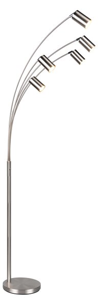 Φωτιστικό Επιδαπέδιο Trio Lighting MARLEY 412400507 Νίκελ ματ (Nickel Mat- Satin)