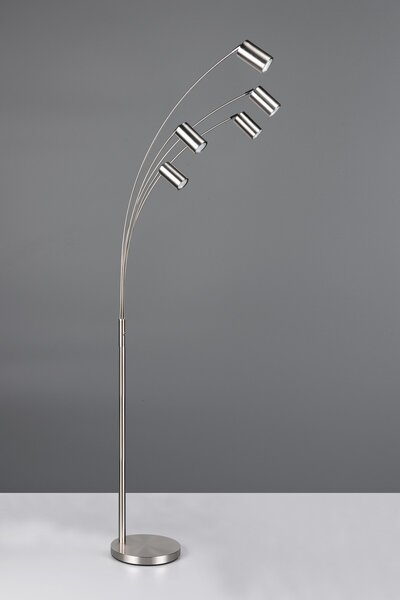 Φωτιστικό Επιδαπέδιο Trio Lighting MARLEY 412400507 Νίκελ ματ (Nickel Mat- Satin)