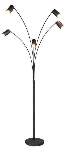 Φωτιστικό Επιδαπέδιο Trio Lighting MARLEY 412400532 Μαύρο Ματ (Black Mat)