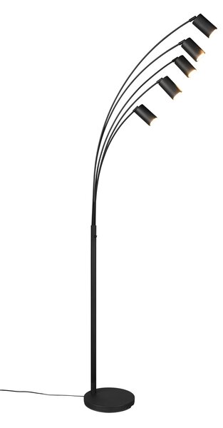 Φωτιστικό Επιδαπέδιο Trio Lighting MARLEY 412400532 Μαύρο Ματ (Black Mat)
