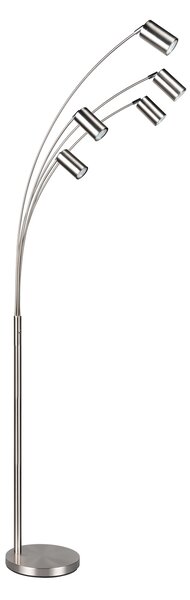 Φωτιστικό Επιδαπέδιο Trio Lighting MARLEY 412400507 Νίκελ ματ (Nickel Mat- Satin)