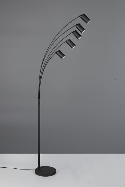Φωτιστικό Επιδαπέδιο Trio Lighting MARLEY 412400532 Μαύρο Ματ (Black Mat)