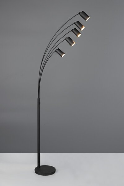 Φωτιστικό Επιδαπέδιο Trio Lighting MARLEY 412400532 Μαύρο Ματ (Black Mat)