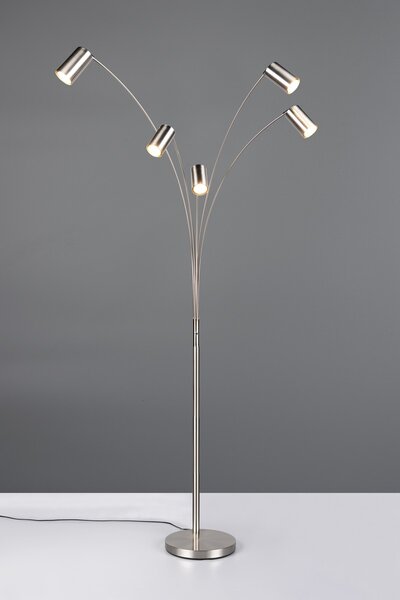 Φωτιστικό Επιδαπέδιο Trio Lighting MARLEY 412400507 Νίκελ ματ (Nickel Mat- Satin)
