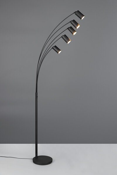 Φωτιστικό Επιδαπέδιο Trio Lighting MARLEY 412400532 Μαύρο Ματ (Black Mat)