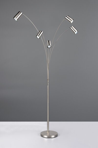 Φωτιστικό Επιδαπέδιο Trio Lighting MARLEY 412400507 Νίκελ ματ (Nickel Mat- Satin)