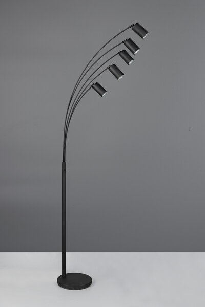 Φωτιστικό Επιδαπέδιο Trio Lighting MARLEY 412400532 Μαύρο Ματ (Black Mat)