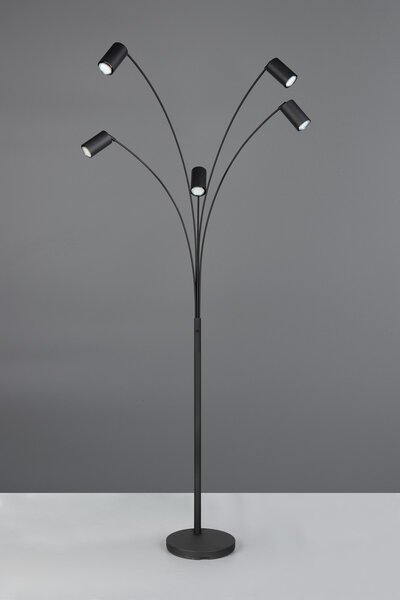 Φωτιστικό Επιδαπέδιο Trio Lighting MARLEY 412400532 Μαύρο Ματ (Black Mat)