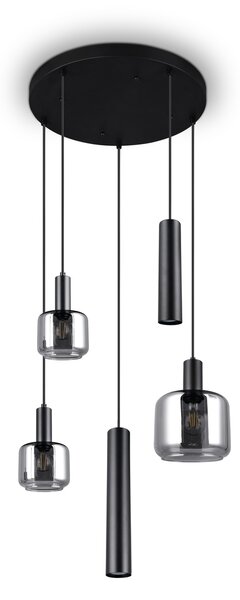Φωτιστικό Κρεμαστό Trio Lighting MATARO 364130532 Μαύρο Ματ (Black Mat)