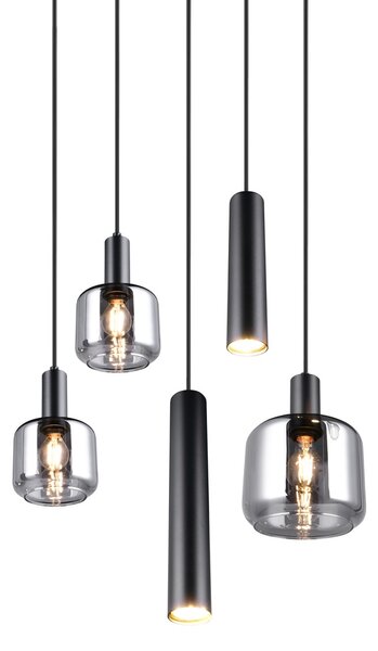 Φωτιστικό Κρεμαστό Trio Lighting MATARO 364130532 Μαύρο Ματ (Black Mat)