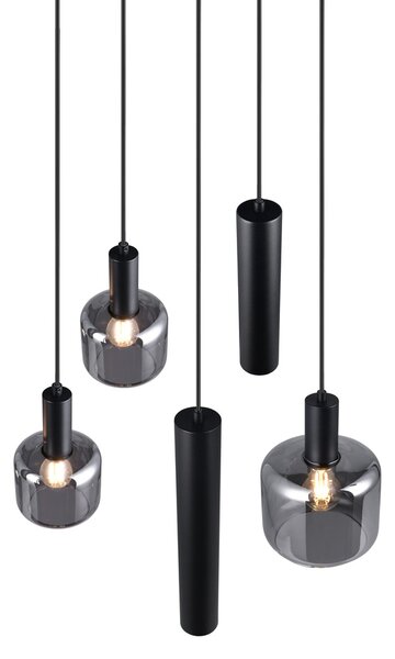 Φωτιστικό Κρεμαστό Trio Lighting MATARO 364130532 Μαύρο Ματ (Black Mat)