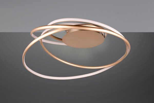 Φωτιστικό Οροφής Trio Lighting NALA 644310179 Χρυσό Χρώμα (Gold Coloured) 2300+3000+4000K