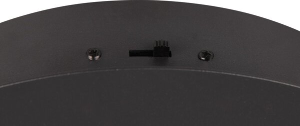 Φωτιστικό Οροφής Trio Lighting NALA 644310132 Μαύρο Ματ (Black Mat) 2300+3000+4000K