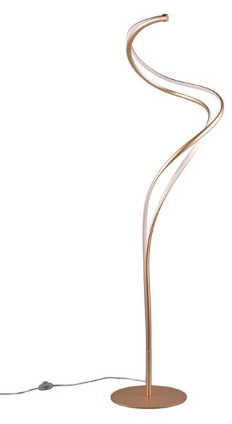 Φωτιστικό Επιδαπέδιο Trio Lighting NALA 444310179 Χρυσό Χρώμα (Gold Coloured) 2300+3000+4000K