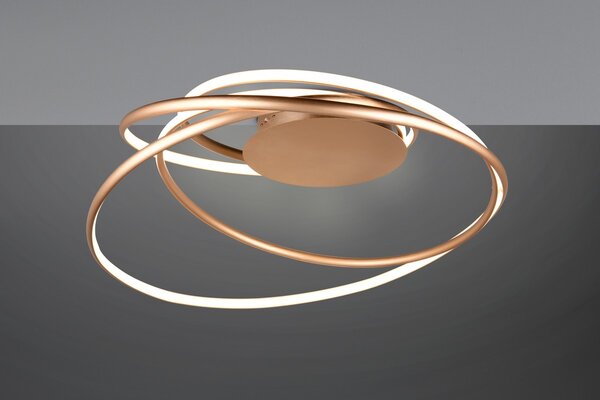 Φωτιστικό Οροφής Trio Lighting NALA 644310179 Χρυσό Χρώμα (Gold Coloured) 2300+3000+4000K
