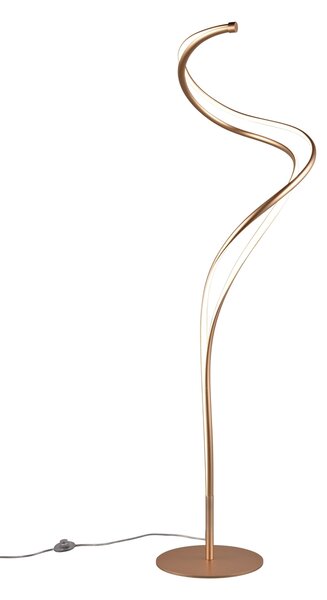 Φωτιστικό Επιδαπέδιο Trio Lighting NALA 444310179 Χρυσό Χρώμα (Gold Coloured) 2300+3000+4000K