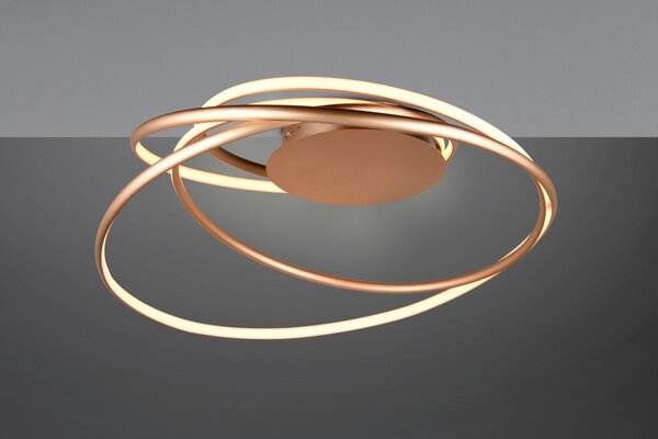 Φωτιστικό Οροφής Trio Lighting NALA 644310179 Χρυσό Χρώμα (Gold Coloured) 2300+3000+4000K