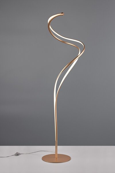 Φωτιστικό Επιδαπέδιο Trio Lighting NALA 444310179 Χρυσό Χρώμα (Gold Coloured) 2300+3000+4000K