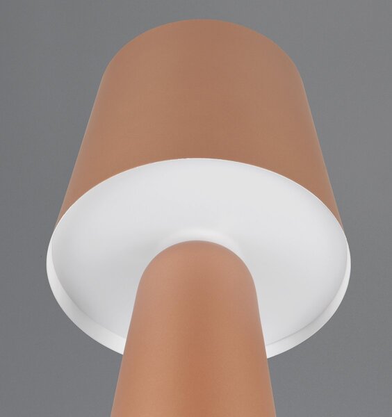 Φωτιστικό Επιτραπέζιο Trio Lighting NUBIAN 562900165 Καφετί (Coffee)