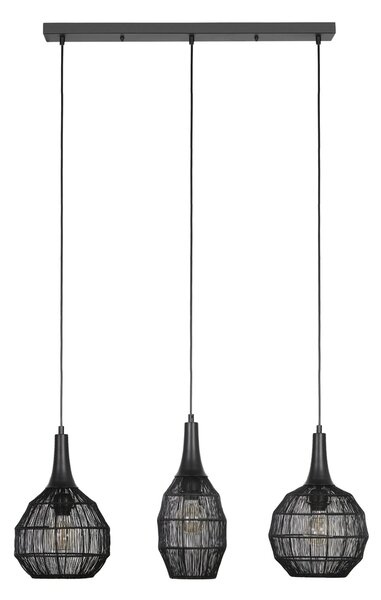 Φωτιστικό Κρεμαστό Trio Lighting SORAYA 365400332 Μαύρο Ματ (Black Mat)
