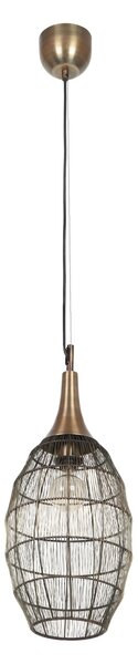Φωτιστικό Κρεμαστό Trio Lighting SORAYA 365420104 Οξυντέ (Bronzed)
