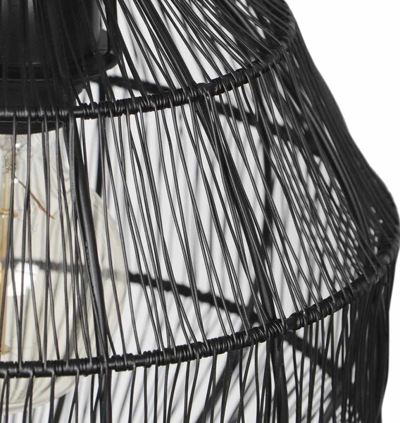 Φωτιστικό Κρεμαστό Trio Lighting SORAYA 365430132 Μαύρο Ματ (Black Mat)