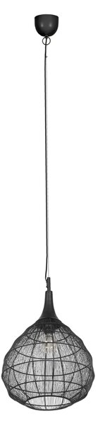 Φωτιστικό Κρεμαστό Trio Lighting SORAYA 365440132 Μαύρο Ματ (Black Mat)