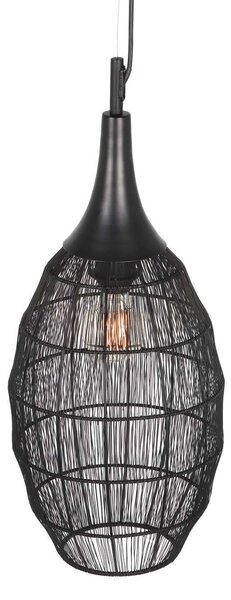 Φωτιστικό Κρεμαστό Trio Lighting SORAYA 365420132 Μαύρο Ματ (Black Mat)