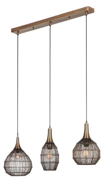 Φωτιστικό Κρεμαστό Trio Lighting SORAYA 365400304 Οξυντέ (Bronzed)