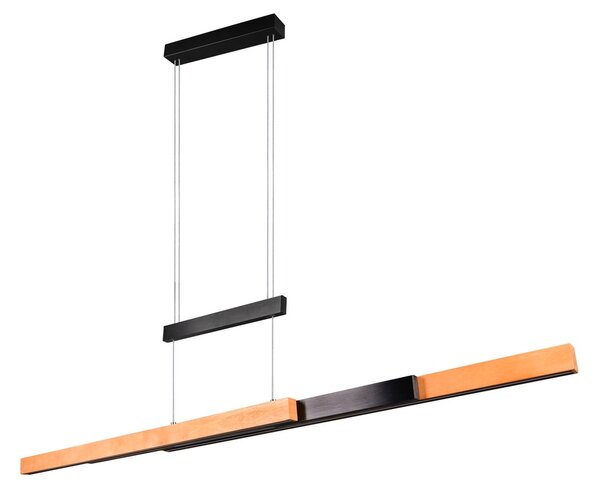 Φωτιστικό Κρεμαστό Trio Lighting TRAJAN 375390532 Μαύρο Ματ (Black Mat) 2700K - 5000K