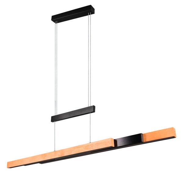Φωτιστικό Κρεμαστό Trio Lighting TRAJAN 375390532 Μαύρο Ματ (Black Mat) 2700K - 5000K