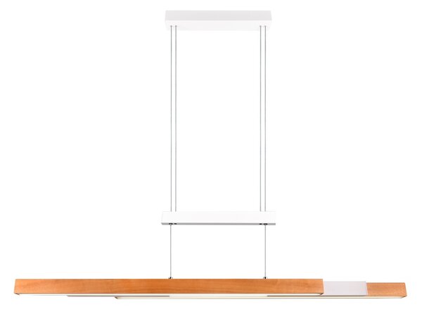 Φωτιστικό Κρεμαστό Trio Lighting TRAJAN 375390531 Λευκό Ματ (White Mat) 2700K - 5000K