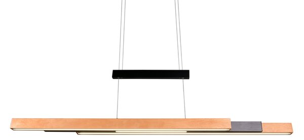 Φωτιστικό Κρεμαστό Trio Lighting TRAJAN 375390532 Μαύρο Ματ (Black Mat) 2700K - 5000K