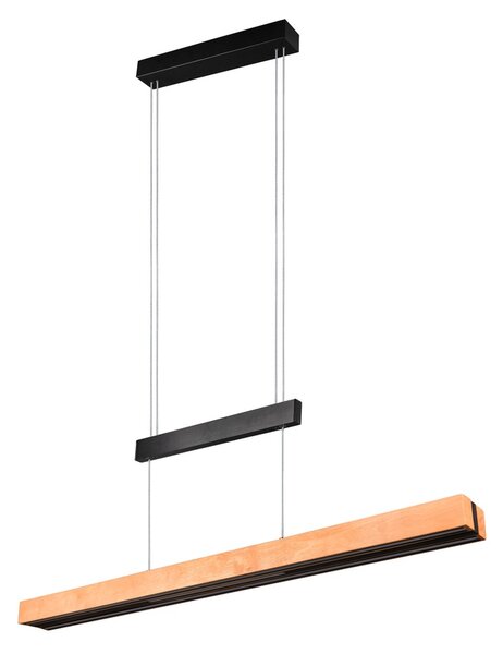 Φωτιστικό Κρεμαστό Trio Lighting TRAJAN 375390532 Μαύρο Ματ (Black Mat) 2700K - 5000K